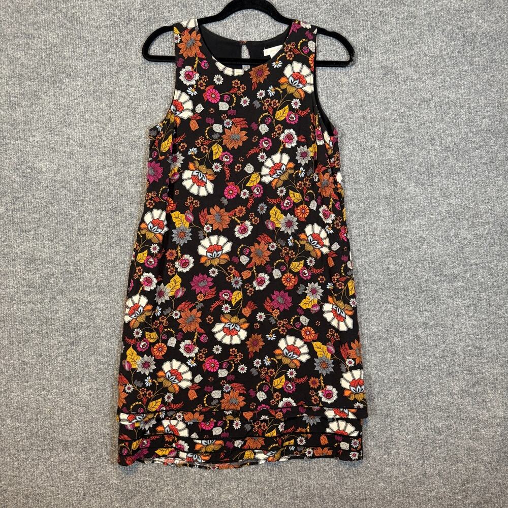 J.Jill‎ Dress Womens XS Floral Sleeveless Bohemian Mini Flowy